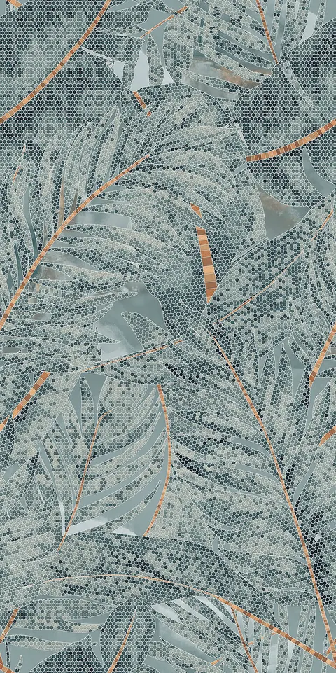 MARMO ONICE FERN DECORE view 3